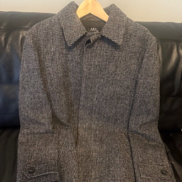A.P.C. Harris Tweed Coat Size XS - Mint Condition - Picture 7 of 7